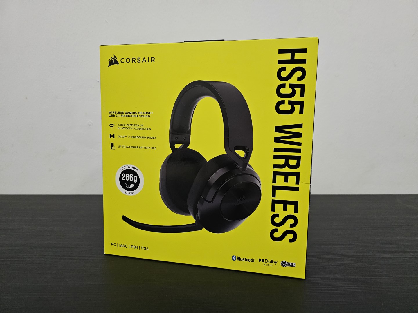 Handig vraag naar Susteen Review: Corsair HS55 Wireless Headphones – Gadget Voize